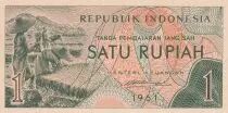 Indonesien 1 Rupiah - Agriculture - 1961 - Serial GTH - P.78
