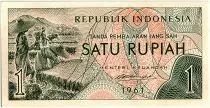 Indonesien 1 Rupiah,  Harvest - 1961 - P.78