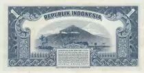 Indonesien 1 Rupiah - Plage - Mountain - 1951 - Serial DJ - P.38