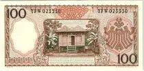 Indonesien 100 Rupiah - 1964 - UNC - Serial YPW - P.97