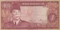 Indonesien 100 Rupiah - President Sukarno - Couple - 1960