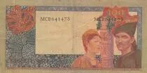 Indonesien 100 Rupiah - President Sukarno - Couple - 1960