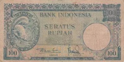 Indonesien 100 Rupiah - Squirell - Presidential Palace - 1957�