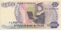 Indonesien 10000 Rupiah - R.A. Kartini - 1985 -  Serial FLJ - NEUF - P.126