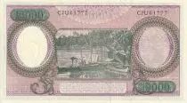 Indonesien 10000 Rupiah - Workers - River - 1964 - Serial CPU - P.UNC - P.10