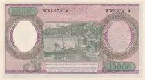 Indonesien 10000 Rupiah - Workers - River - 1964 - Serial WWL - UNC - P.100b