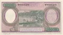 Indonesien 10000 Rupiah - Workers - River - 1964 - Serial WWM - UNC - P.100b