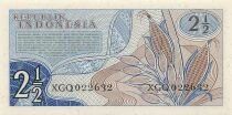 Indonesien 2 1/2 Rupiah - 1961 - Replacement - P.79