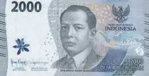 Indonesien 2000 Rupiah - Mohammad H. Thamrin - Ngarai Sianok - 2022