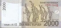 Indonesien 2000 Rupiah Pangeran Antasari - Dancers
