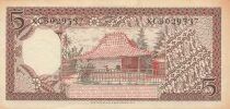 Indonesien 5 Rupiah - 1958 - Replacement - P.55