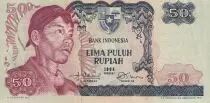 Indonesien 50 Rupiah - General Surdirman - 1968 - Serial WAB - AU - P.107