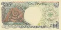 Indonesien 500 Rupiah - Orang Outan - 1992-  Serial SZE
