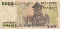 Indonesien 5000 Rupiah 1986 - Teuku Umar - Medara Kudus