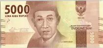 Indonesien 5000 Rupiah Dr K.H. Idcham Chalid - Gumung Bromo 2016 (2017)