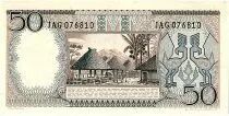 Indonesien 50Rupiah - 1964 - UNC - Serial JAG