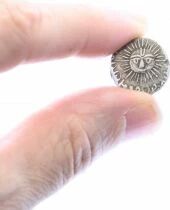 Indore, Shivaji Rao - 1/2 Silver Rupee, in the name of Shah Alam II - 1948 VS (1891)