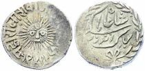 Indore, Shivaji Rao - Silver Rupee, in the name of Shah Alam II - 1949 VS (1892)