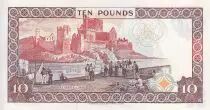 Insel Man 10 Pounds - Elizabeth II - Castle - ND (1983) - P.42