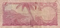 Inseln der Karibik 1 Dollar, Elizabeth II - 1965 - P.13d - f