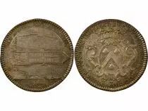 Intendant of Brittany, Paul Esprit Feydeau - Silver Token - 1725