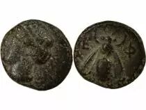Ionia, Ephesus - 1/4 Unit, AE- IIIth Century BC