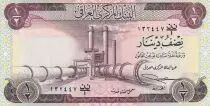 Irak 1/2 Dinar - Industry - Tower - ND (1973) - P.62