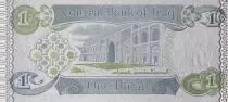 Irak 1 Dinar - Coins - Musanteriah school in Bagdad - 1989 - UNC - P.79