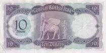 Irak 10 Dinars - Barrage - Mountains - ND (1971) - P.60