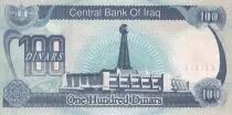 Irak 100 Dinars - S. Hussein - Clock of Bagdad - 1994 - UNC - P.84