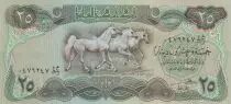 Irak 25 Dinars - Horses - Abbaside Palace - 1980