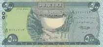 Irak 500 Dinars - Dam - Statue Winged - 2018