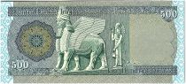 Irak 500 Dinars, Barrage  - Statue Winged - 2018 Neuf