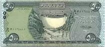 Irak 500 Dinars, Dam - Statue Winged - 2018 UNC