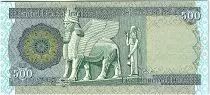 Irak 500 Dinars, Dam - Statue Winged - 2019 UNC