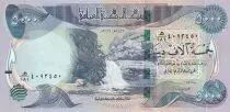 Irak 5000 Dinars Gali Ali Beg waterfall - Al-Ukhether Fortress - 2021 (2022) - P.100a
