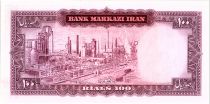 Iran 100  Rials , Mohammad Reza Pahlavi - 19(69-71) -  P.86 b