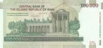 Iran 100000 Rials - Khomeini - Tombe de Saadi, Shiraz - ND (2010)