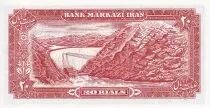 Iran 20 Rials - Mohammad Reza Pahlavi - 1974 - P.100b