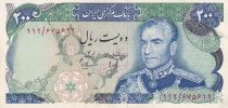 Iran 200  Rials - Mohammad Reza Pahlavi - ND (1974-1979) - P.103c