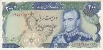 Iran 200 Rials - Mohammad Reza Pahlavi - ND (1974-1979)