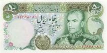 Iran 50 Rials - Shah - ND (1974-1979) - P.101