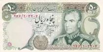 Iran 50 Rials - Shah Palavi - Tomb of Cyrus - 1974