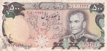 Iran 500  Rials - Mohammad Reza Pahlavi - ND (1974-1979) - P.104c