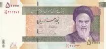 Iran 50000 Rials - Khomeini - 80th anniversary of the University of Teheran - 2019 - P.NEW