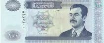 Iraq 100 Dinars - S. Hussein - Bagdad - 2002 - UNC - P.87
