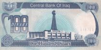 Iraq 100 Dinars - S. Hussein - Clock of Bagdad - 1994 - UNC - P.84