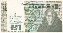 Ireland 1 Pound - Queen Medb  - 1988 - AU+ - P.70d