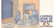 Ireland 5 Pounds - Catherine Mc Auley - Students - 1997 - Série GKH - P.75b