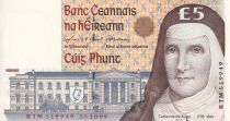 Ireland 5 Pounds - Catherine Mc Auley - Students - 1999 - Série RTM - P.75a